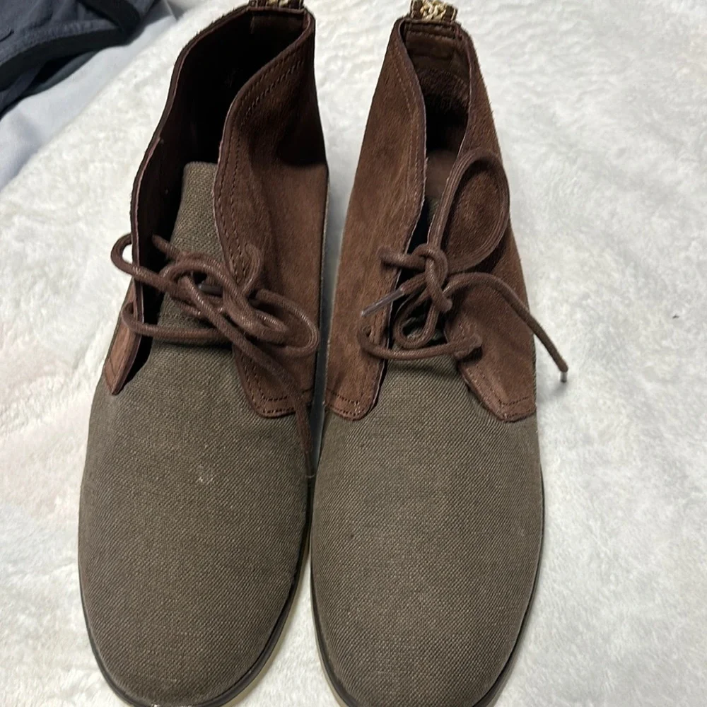 UGG Brown and Tan Chukka Boots with Suede Upper